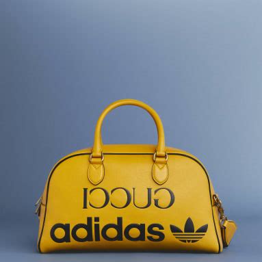 gucci adidas yellow bag|gucci adidas originals.